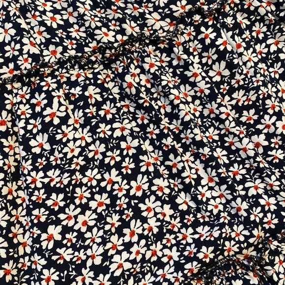 Tiered Floral Tie Strap Dress Shein Small - Picture 6 of 6